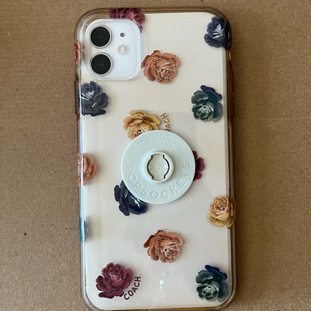 Kate Spade Floral iPhone Case with PopSocket - Multicolor